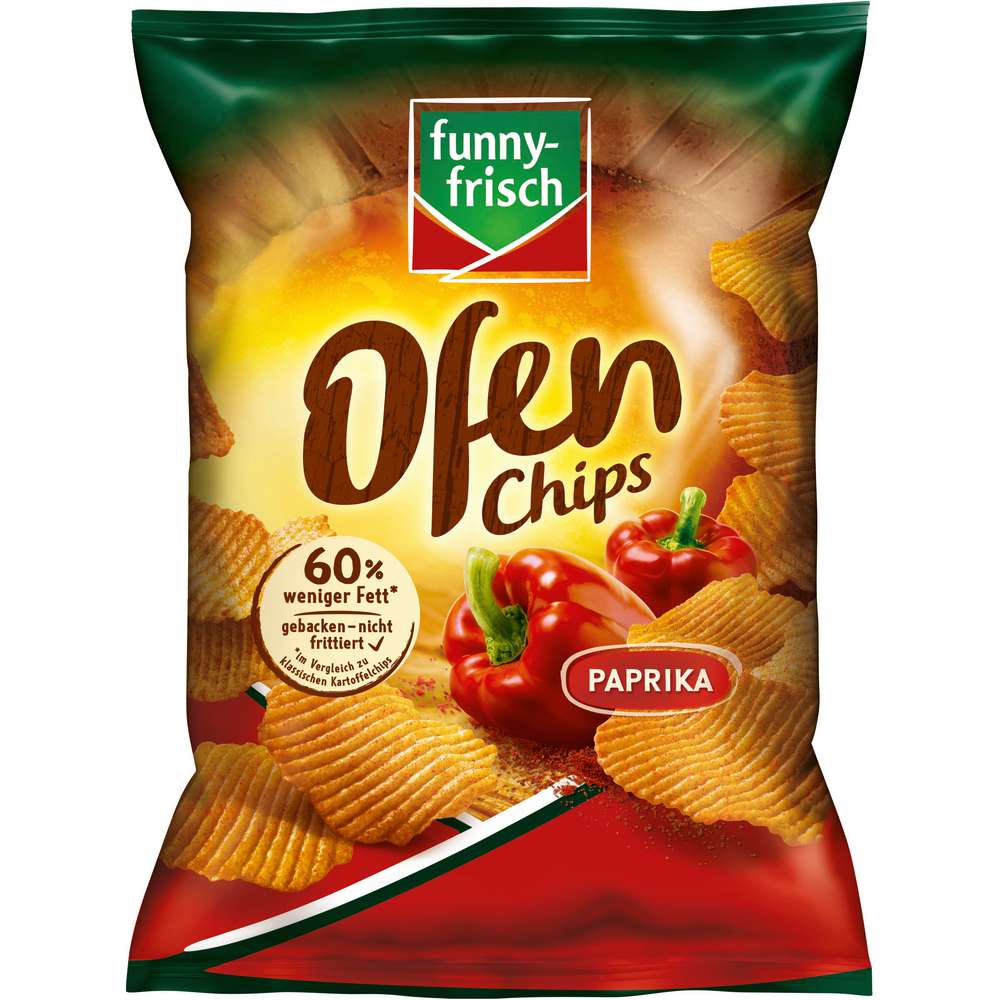 Produktabbildung funny-frisch Ofen Chips, Paprika