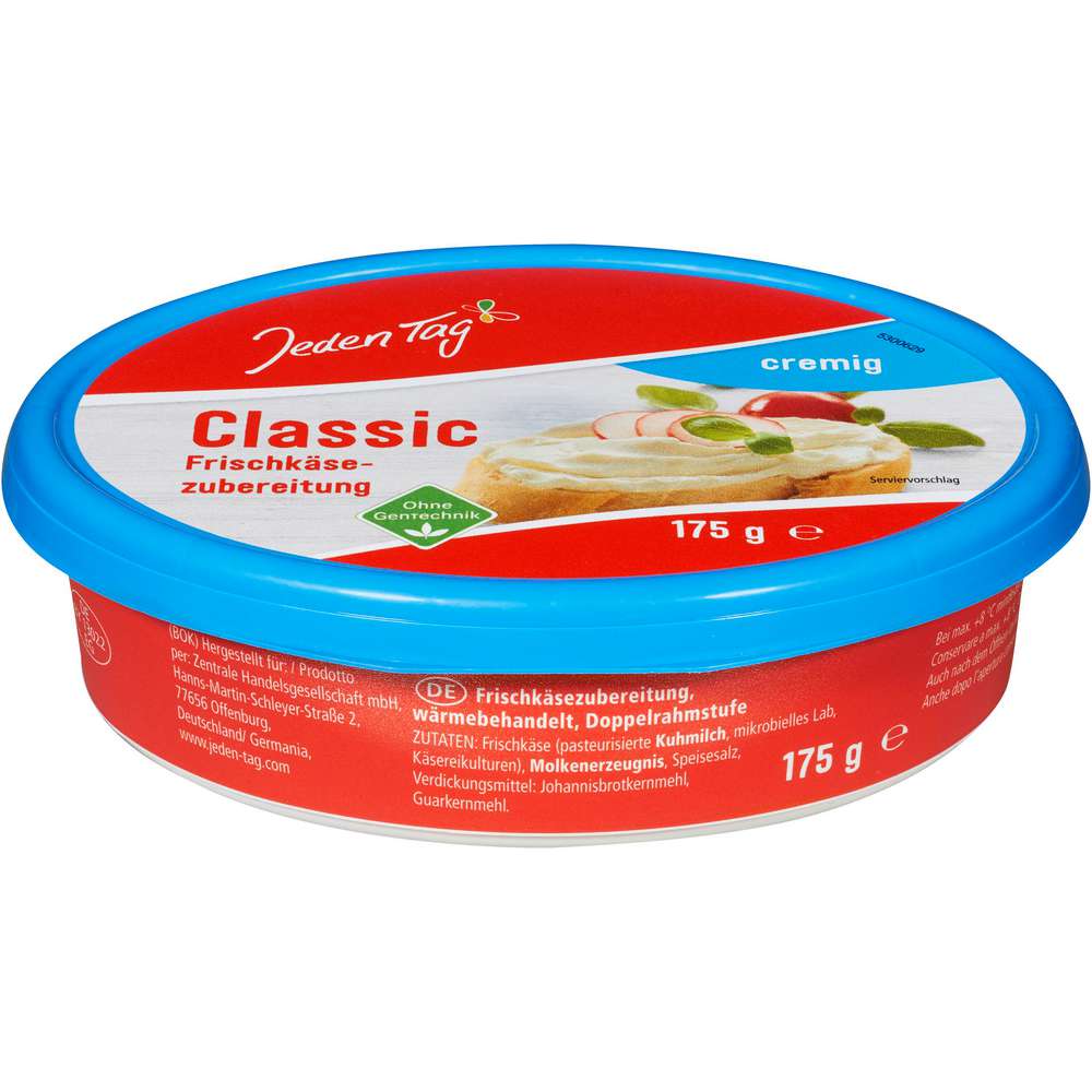 Produktabbildung Jeden Tag Frischkäse Classic