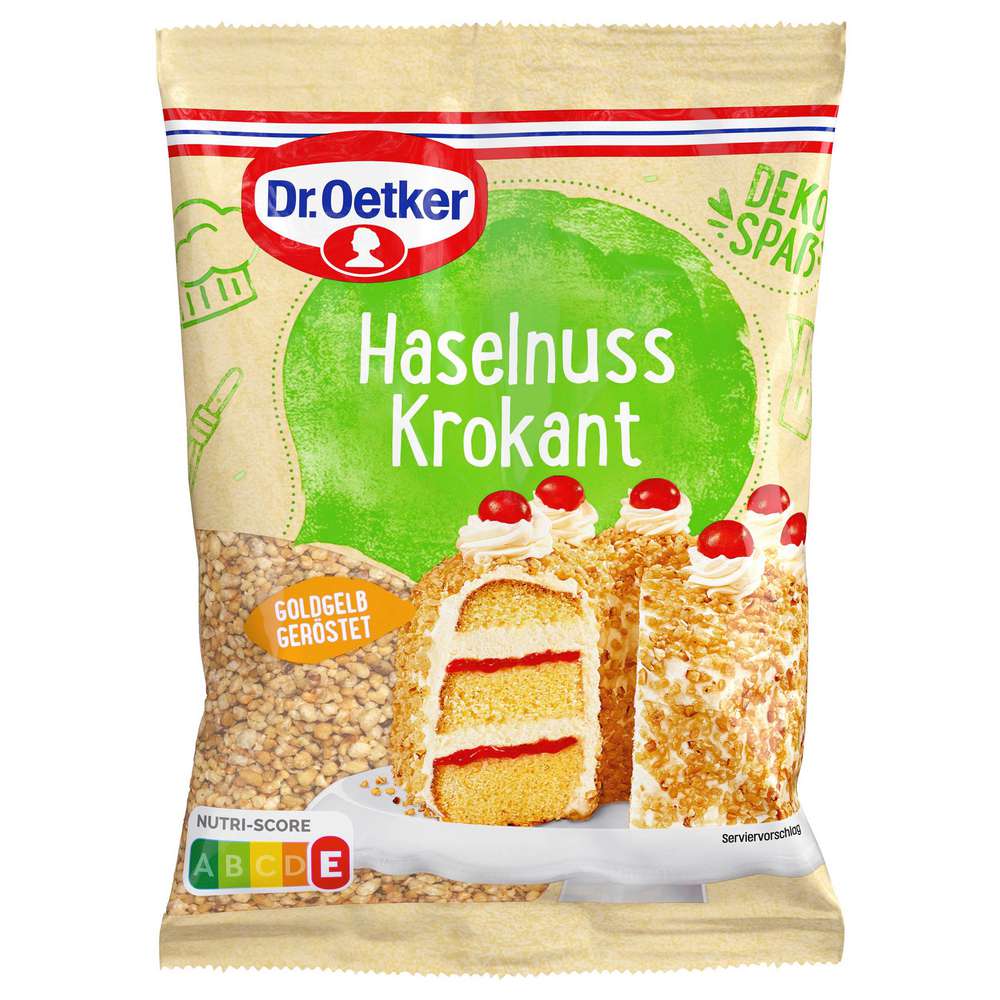 Produktabbildung Dr. Oetker Haselnuss Krokant