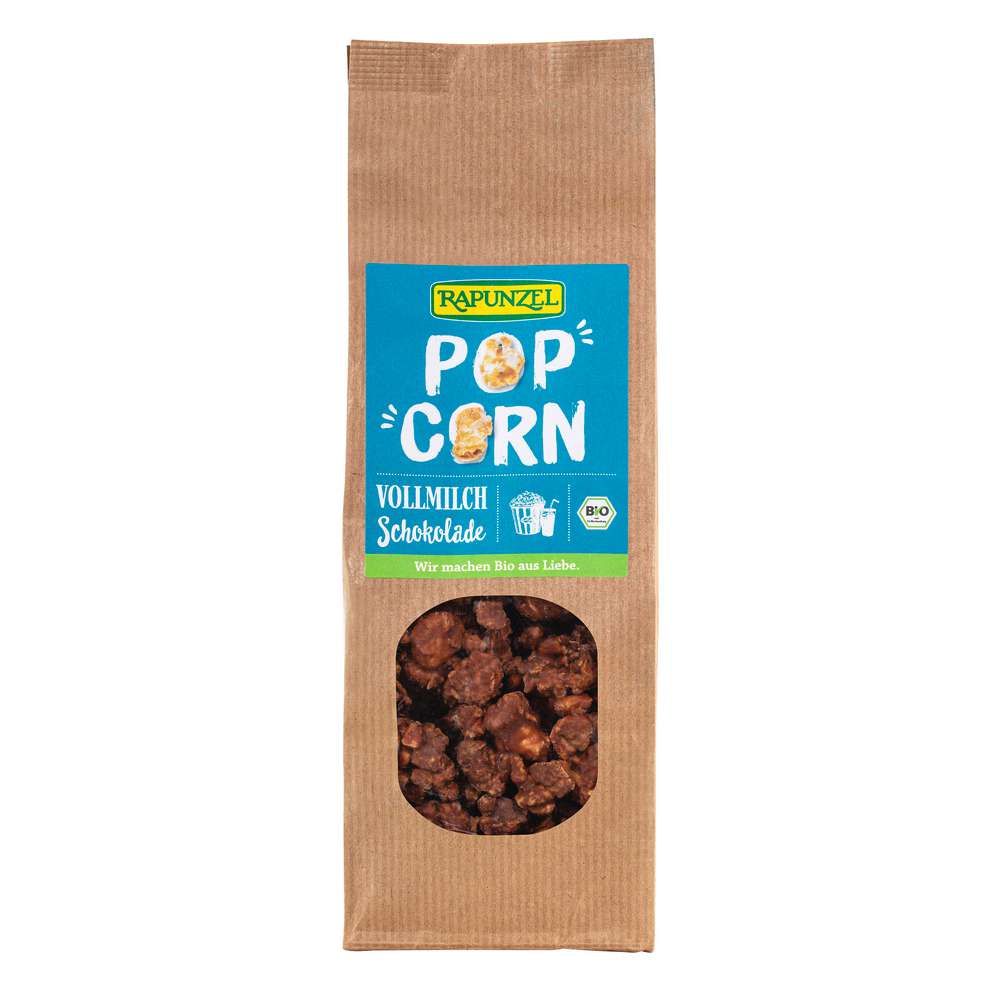 Produktabbildung Rapunzel Popcorn mit Vollmilchschokolade