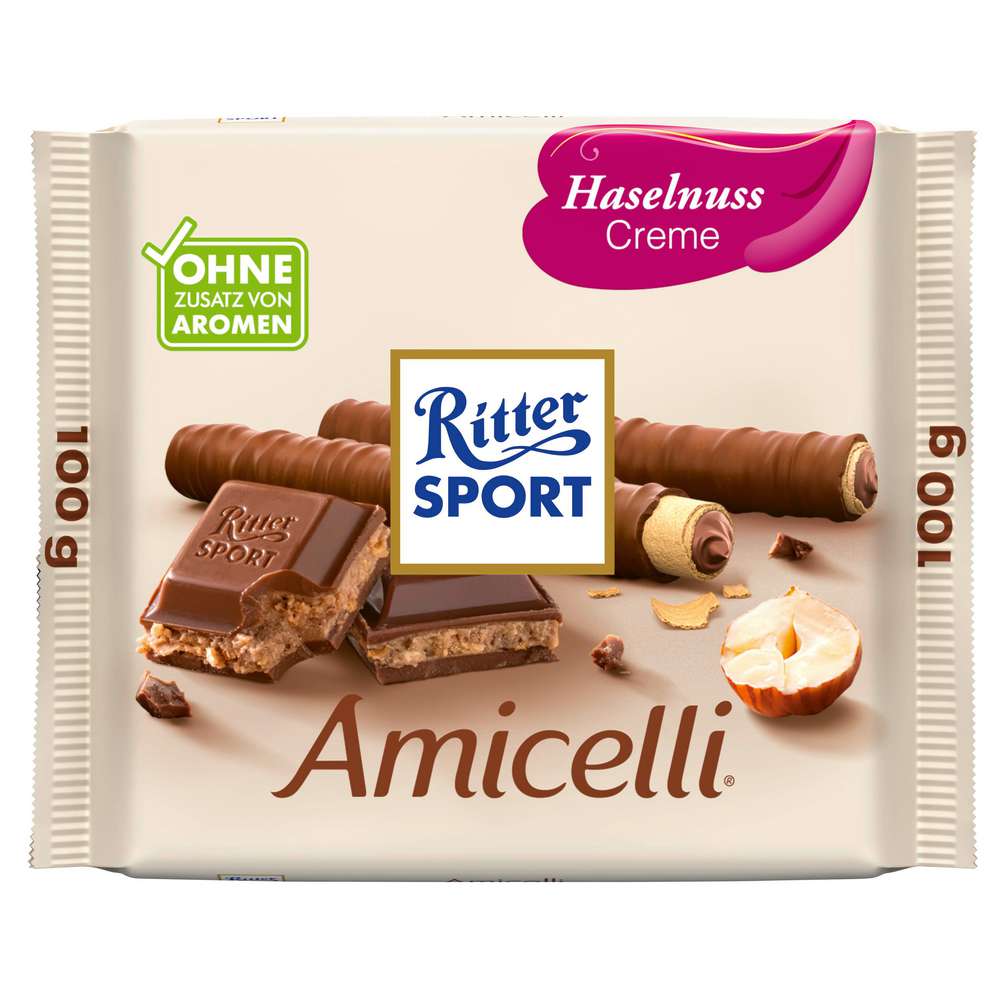 Produktabbildung Ritter Sport Tafelschokolade Amicelli