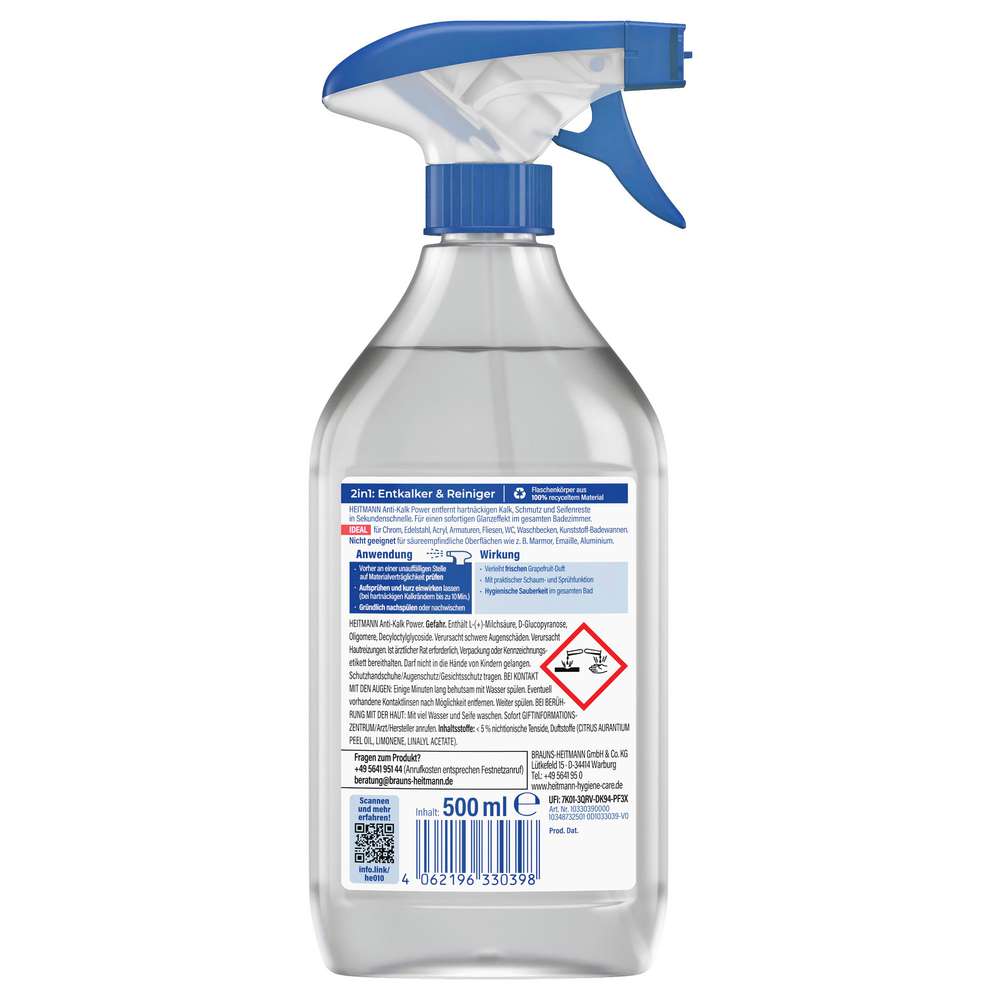 Produktabbildung Heitmann Anti-Kalk Power