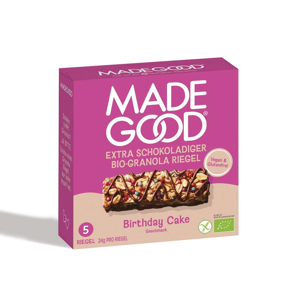Produktabbildung Made Good Bio Müsliriegel Granola, Chocolate Drizzled