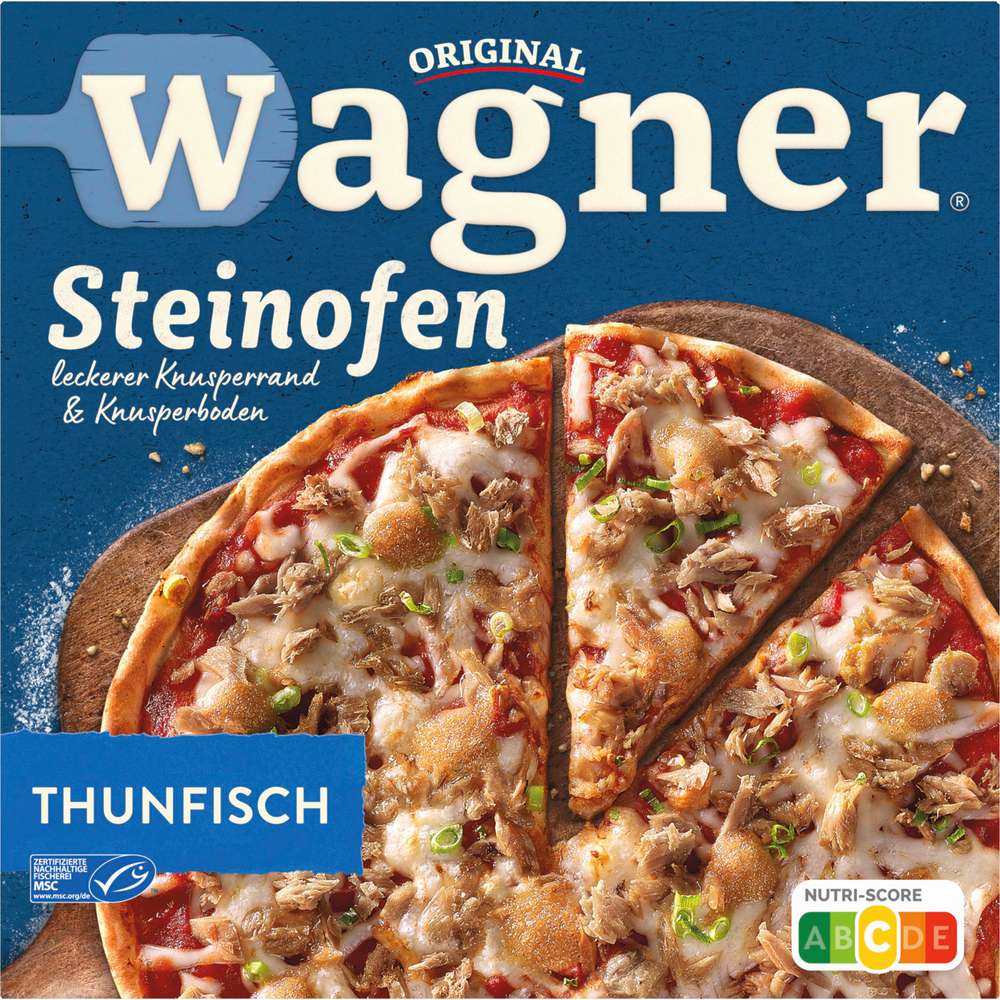 Produktabbildung Wagner Steinofen Pizza Thunfisch, tiefgekühlt