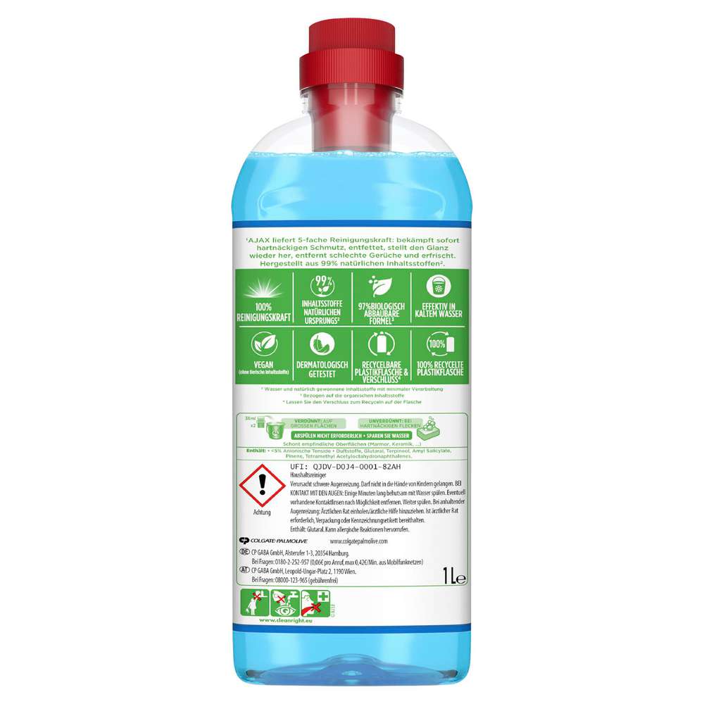 Produktabbildung AJAX Allzweckreiniger, Frischeduft