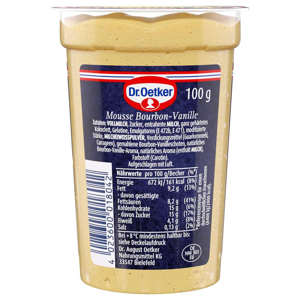 Produktabbildung Dr. Oetker Momente Mousse Bourbon-Vanille