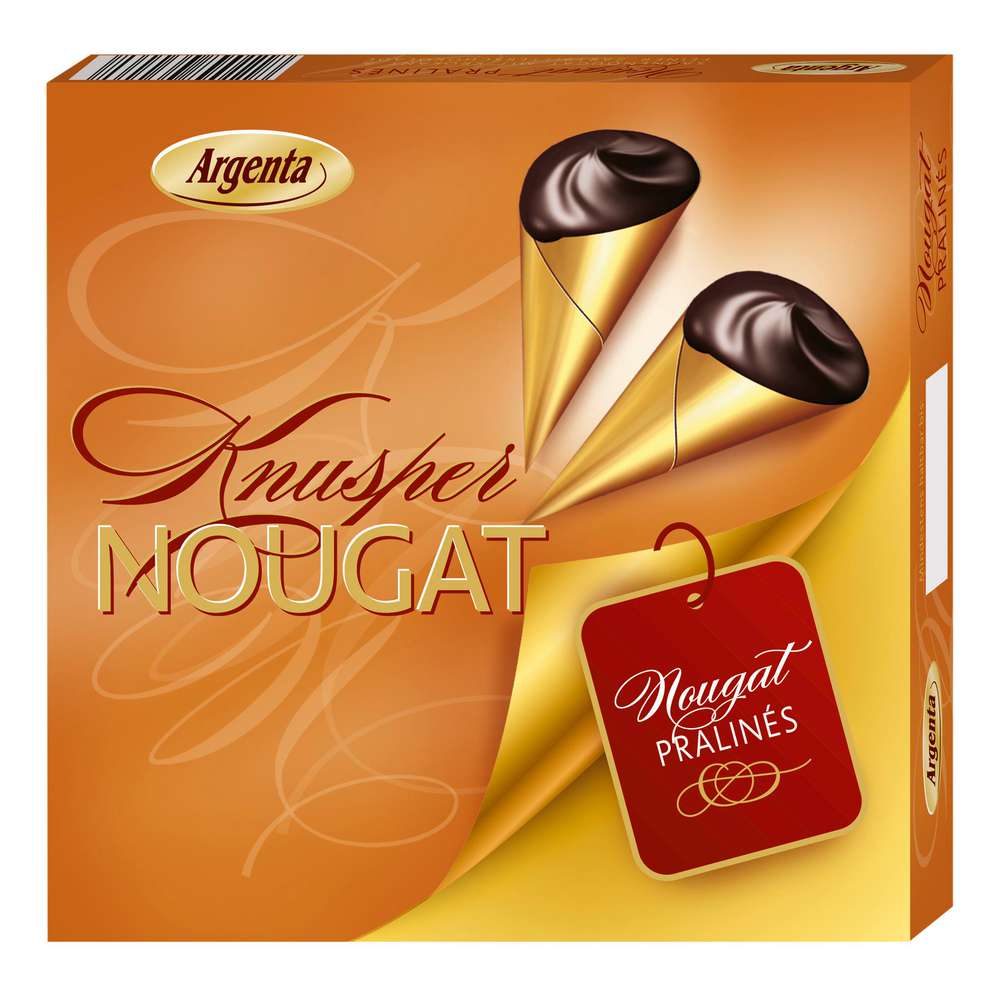 Produktabbildung Argenta Nougat Pralinés, Knusper Nougat