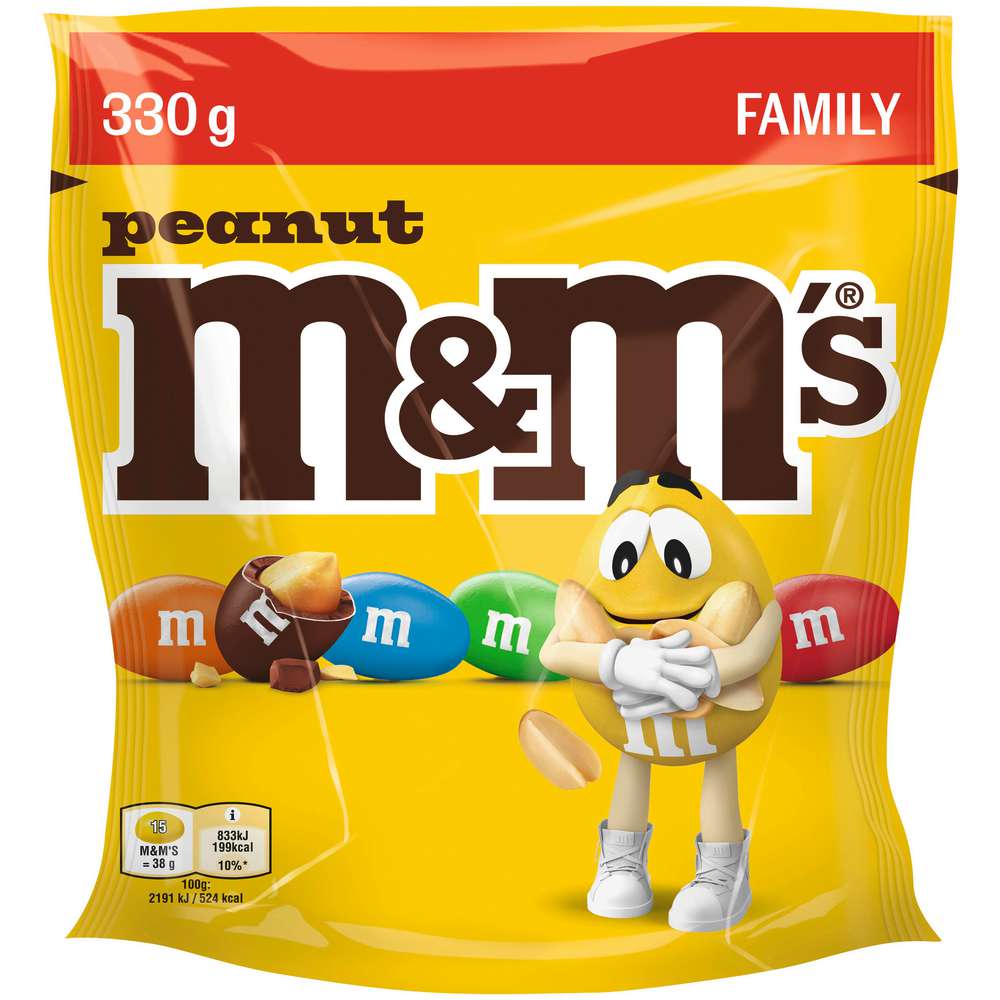Produktabbildung M&M's Schokolinsen Peanut