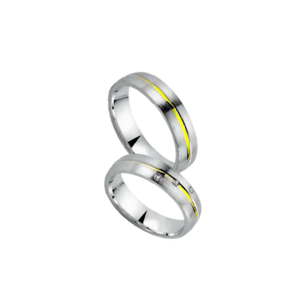 Produktabbildung keine Marke Freundschaftsringe mit Zirkonia