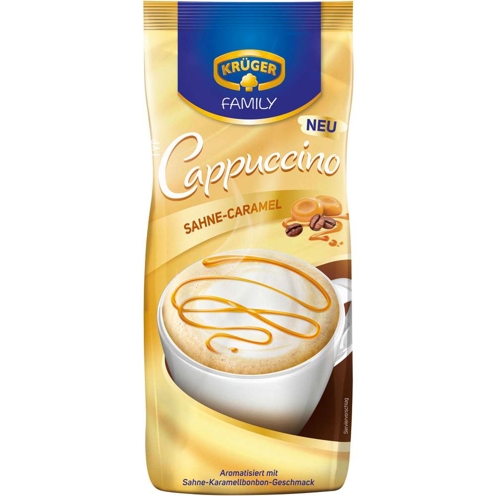 Produktabbildung Krüger Sahne Caramel, Nachfüllbeutel