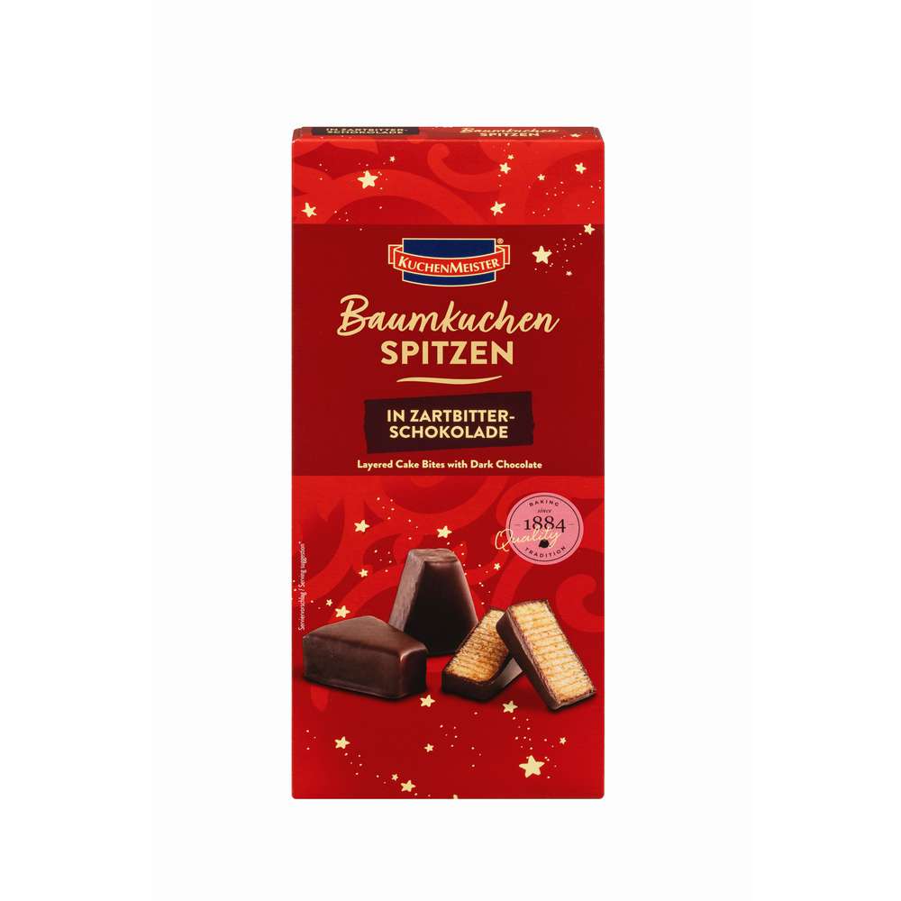 Produktabbildung Kuchen Meister Baumkuchenspitzen, zartbitter