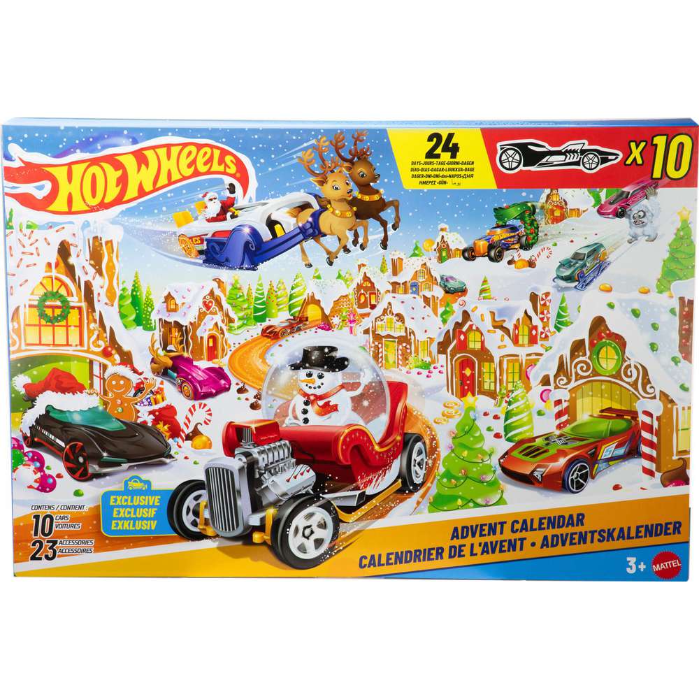 Produktabbildung Mattel Adventskalender Hot Wheels