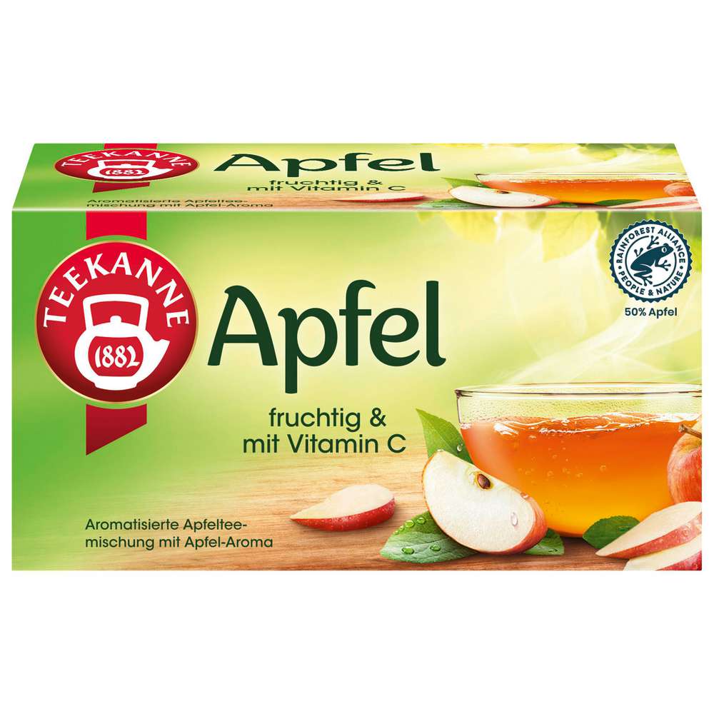 Produktabbildung Teekanne Früchtetee, Apfel