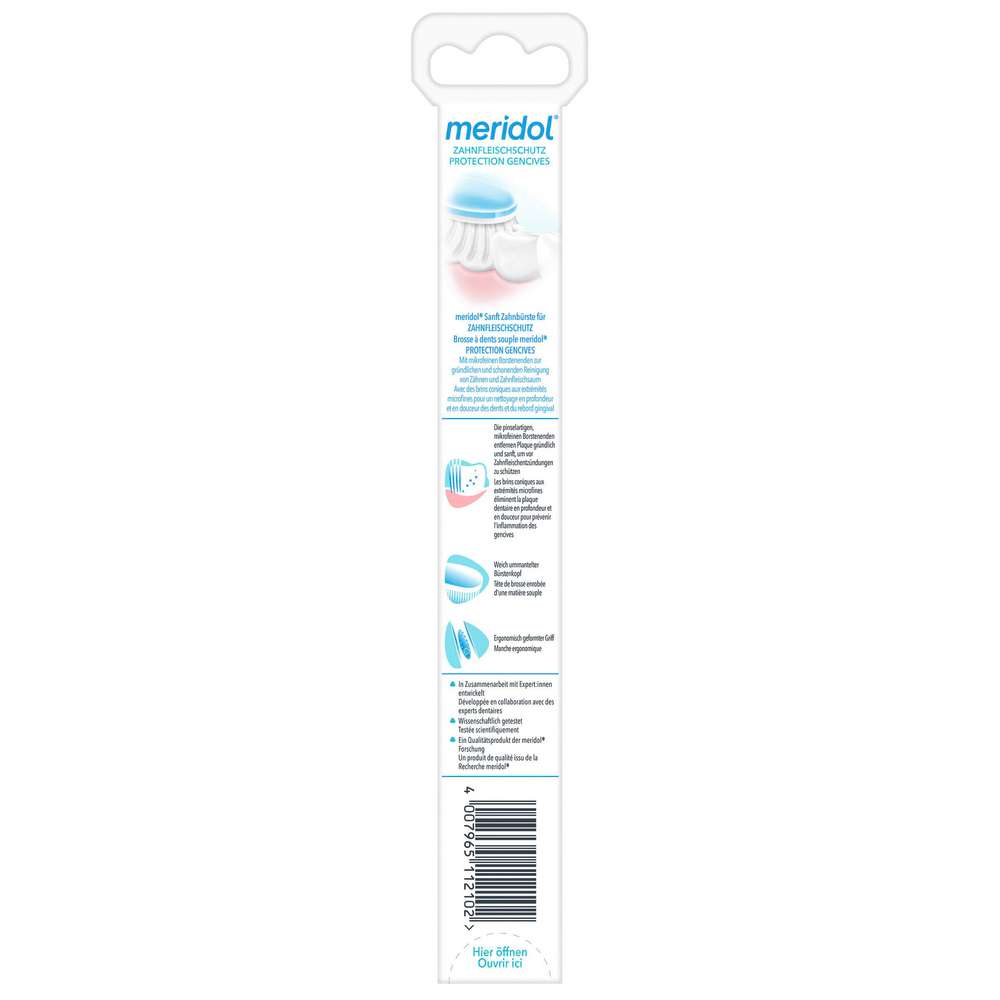 Produktabbildung meridol Zahnbürste, Klassik, sanft