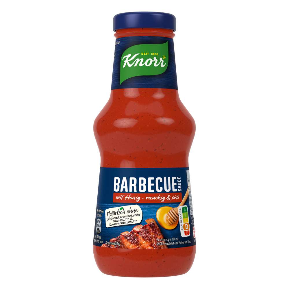 Produktabbildung Knorr Barbecue Sauce mit Honig