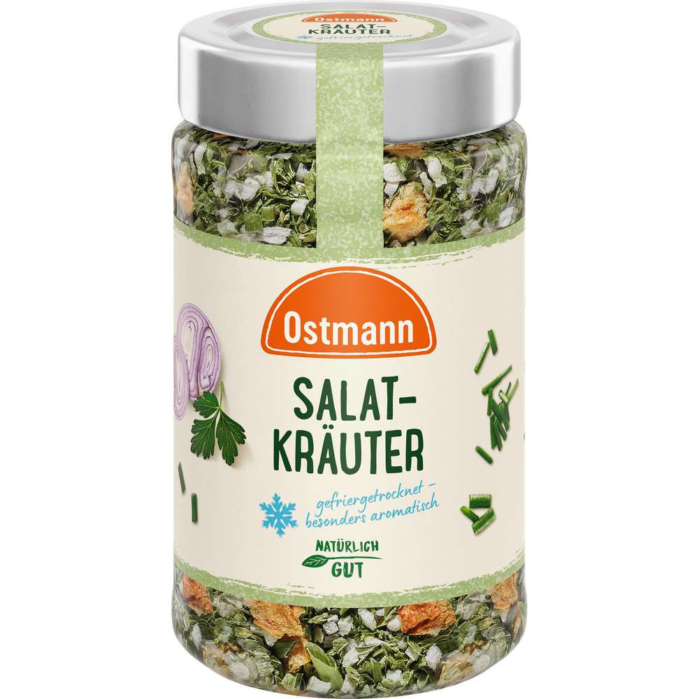 Produktabbildung Ostmann Salatkräuter, gefriergetrocknet