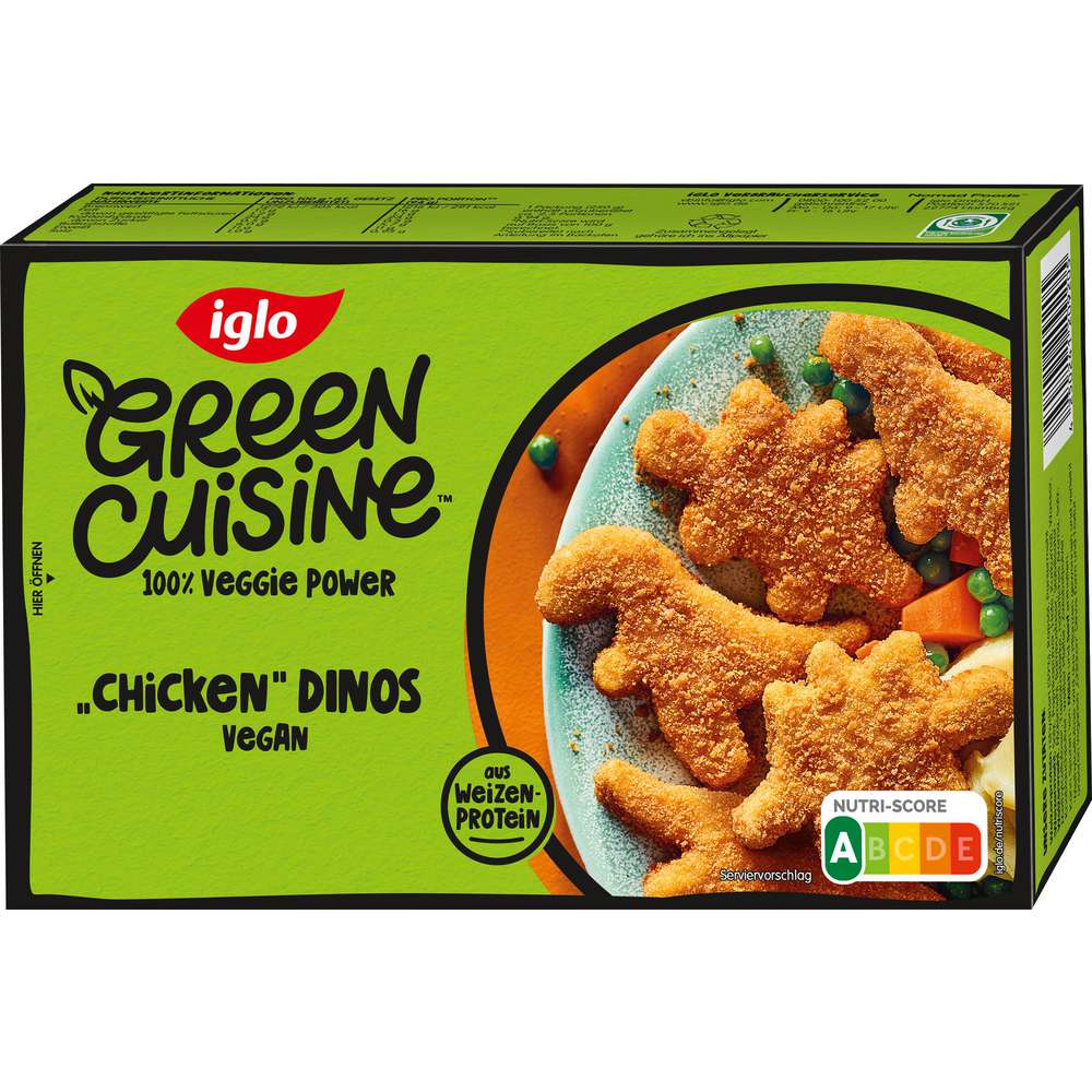 Produktabbildung Iglo Vegane Chicken-Dinos