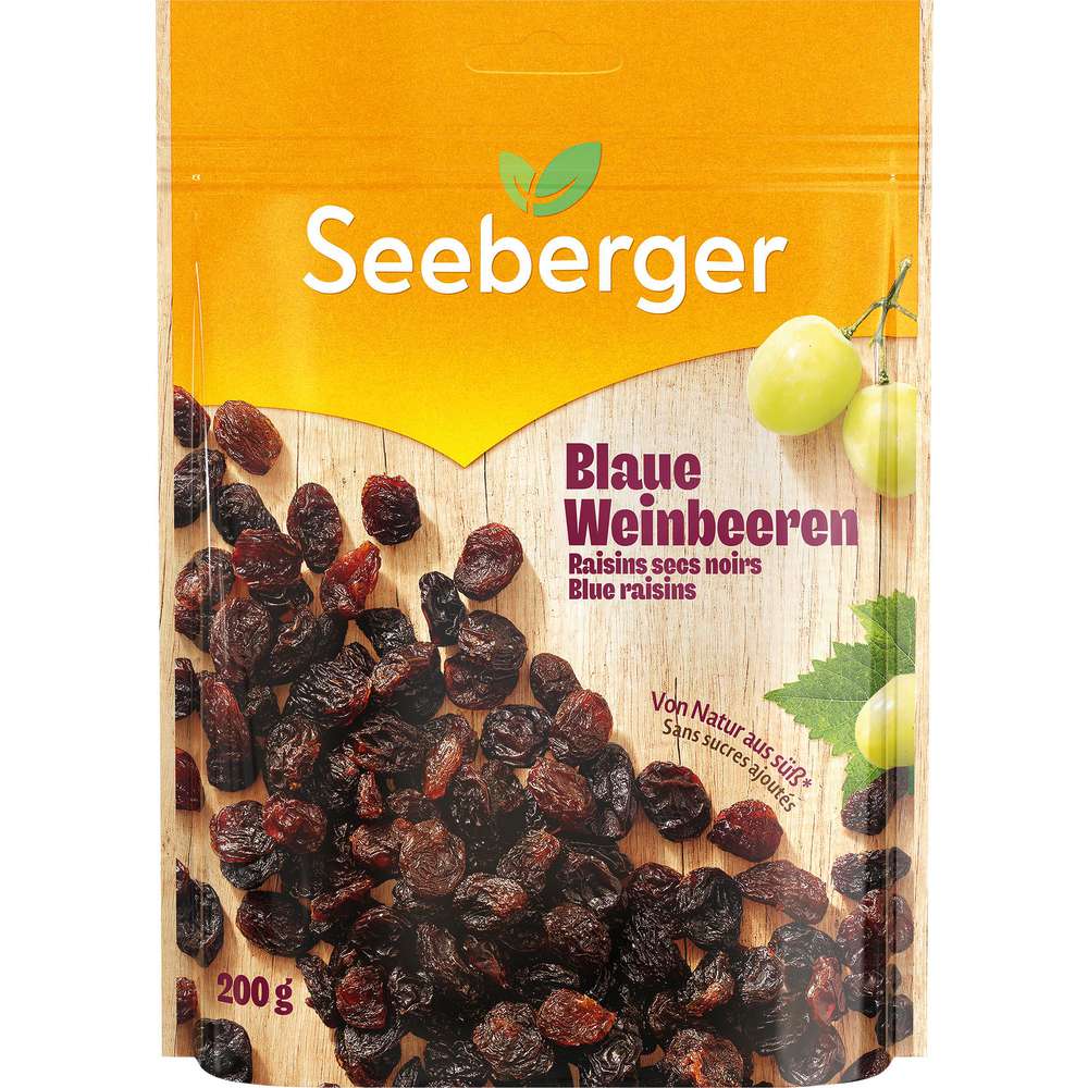 Produktabbildung Seeberger Blaue Weinbeeren