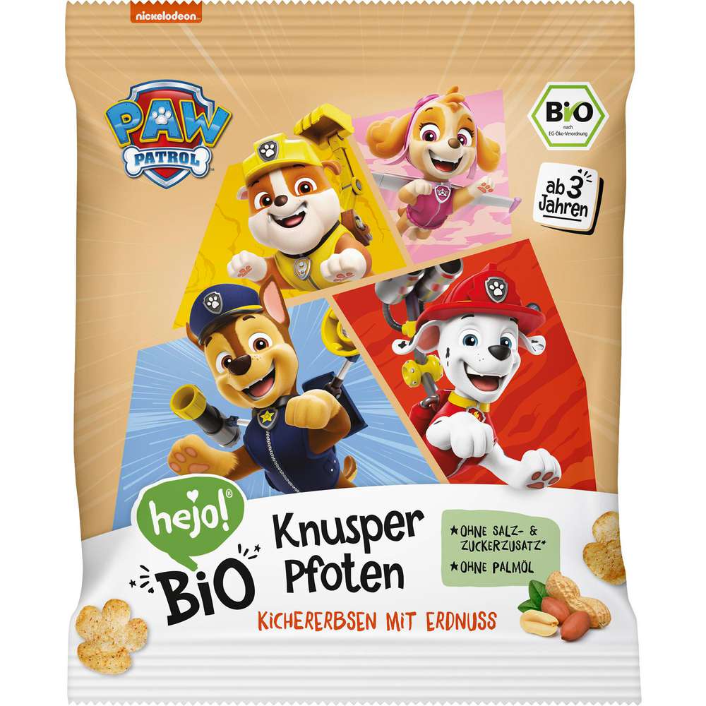 Produktabbildung Pure & Fun Bio Knusperpfoten Paw Patrol