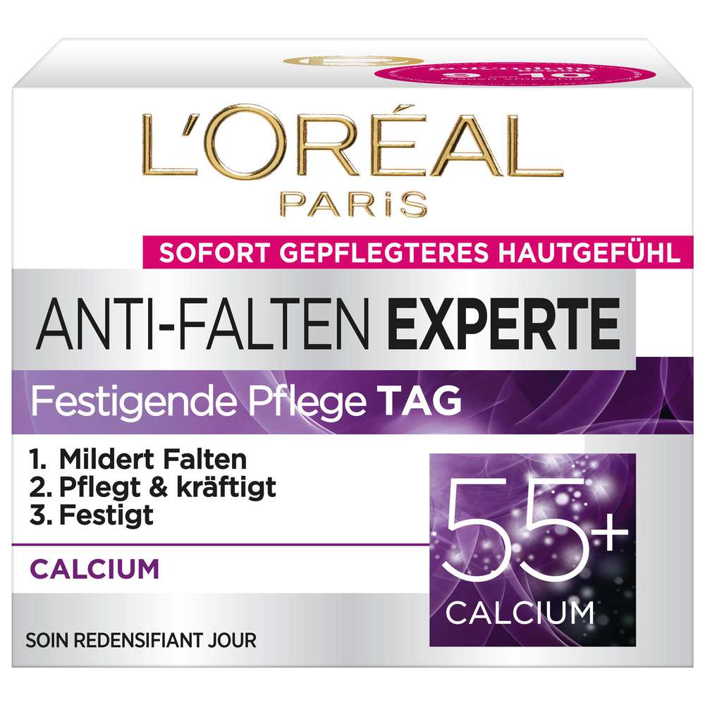 Produktabbildung L'Oreal Paris Tagescreme Anti-Falten-Experte 55+ Skin Expert