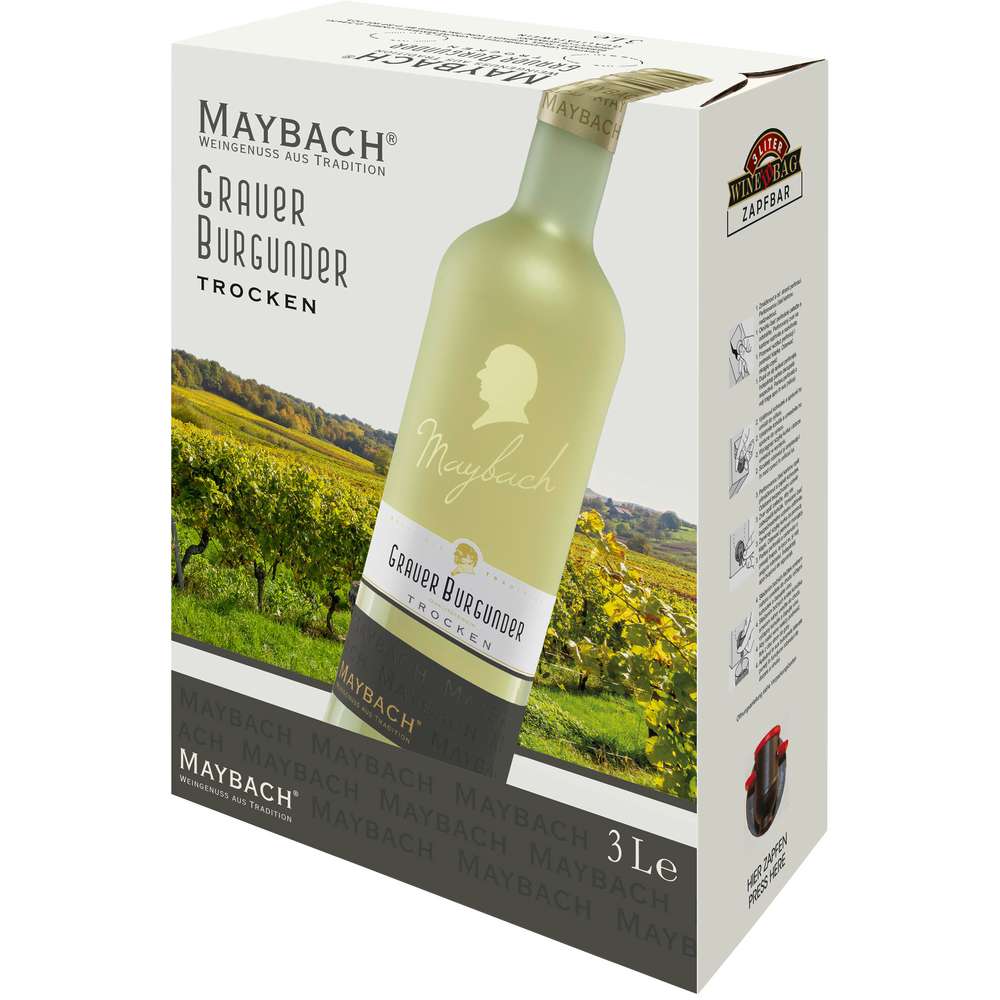 Produktabbildung Peter Mertes Maybach Grauer Burgunder