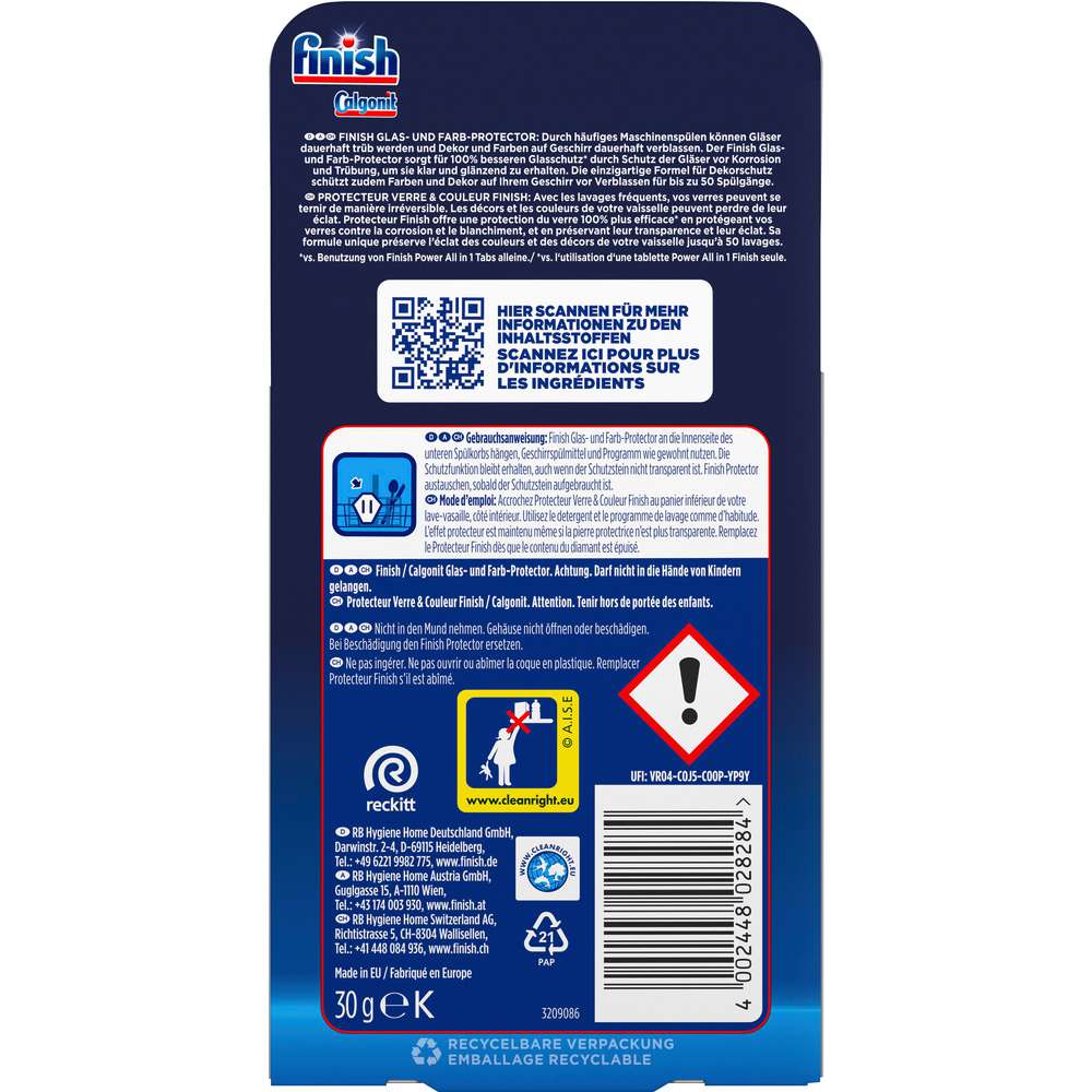 Produktabbildung Finish Glas- und Farb-Protector 
