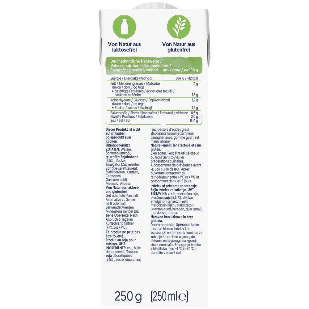 Produktabbildung Alpro Soja Cuisine zum Kochen
