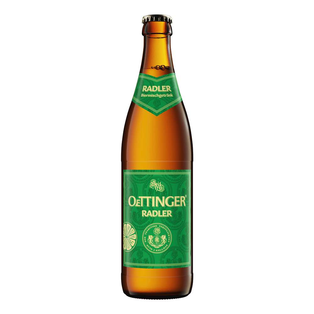 Produktabbildung Oettinger Biermischgetränk, Radler, 2,5 %