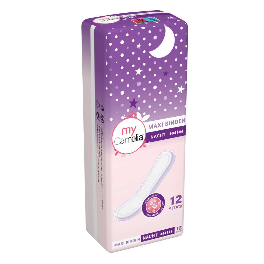 Produktabbildung U By Camelia Maxi Binden Nacht