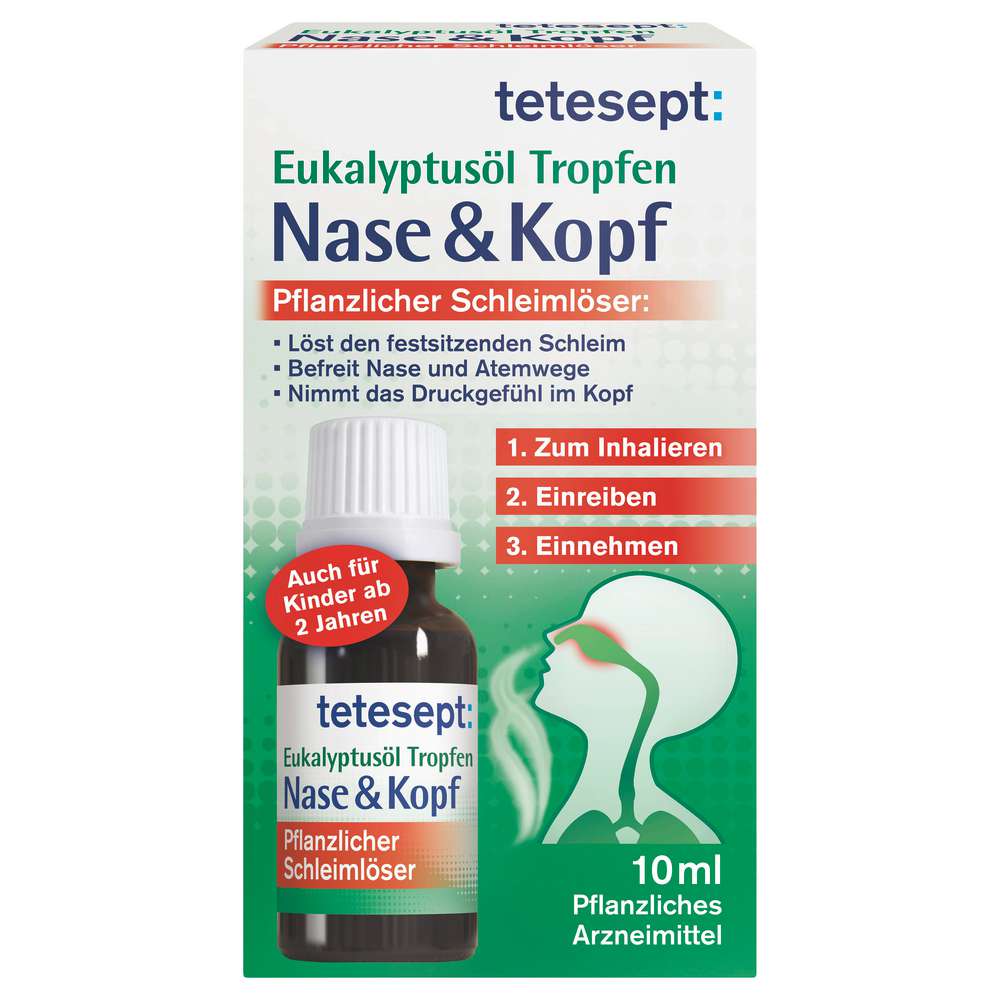 Produktabbildung tetesept Eukalyptusöl-Tropfen