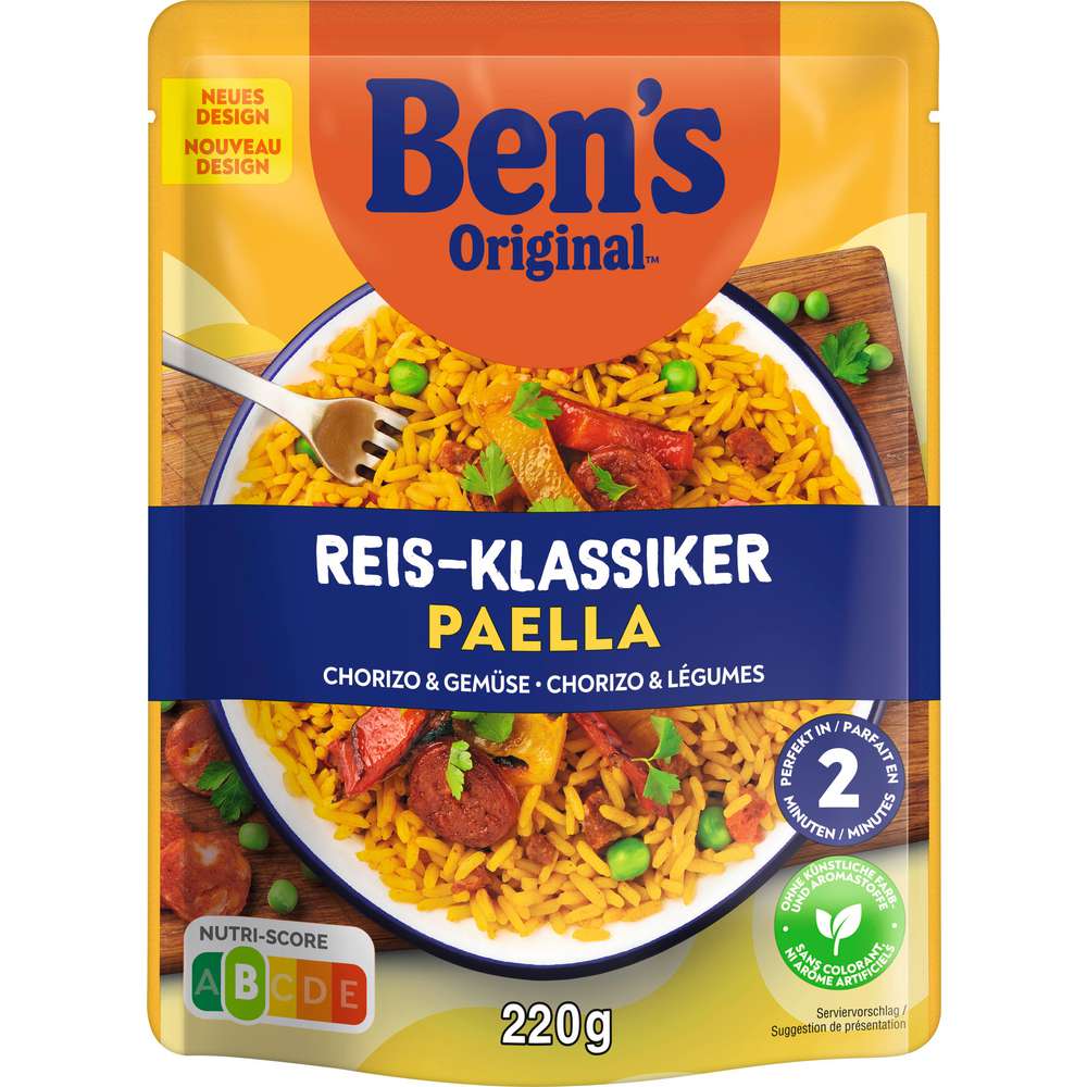 Produktabbildung BEN'S ORIGINAL Paella-Express, Chorizo & Gemüse