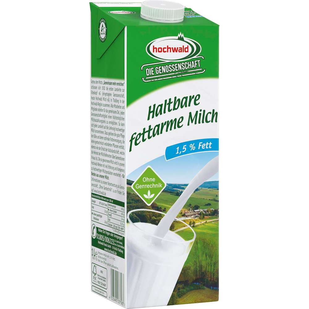Produktabbildung Hochwald H-Milch 1,5% Fett