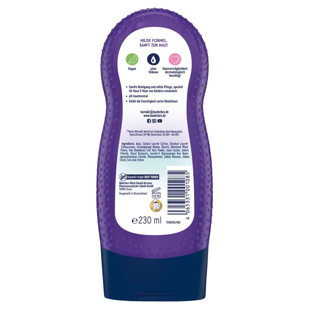 Produktabbildung Bübchen Kinder 3in1 Shampoo + Duschgel, Meereszauber