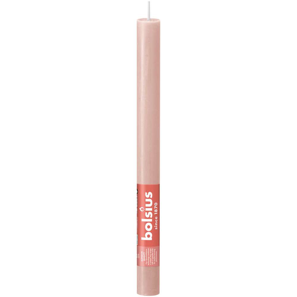 Produktabbildung Bolsius Rustik Haushaltskerzen Rosa