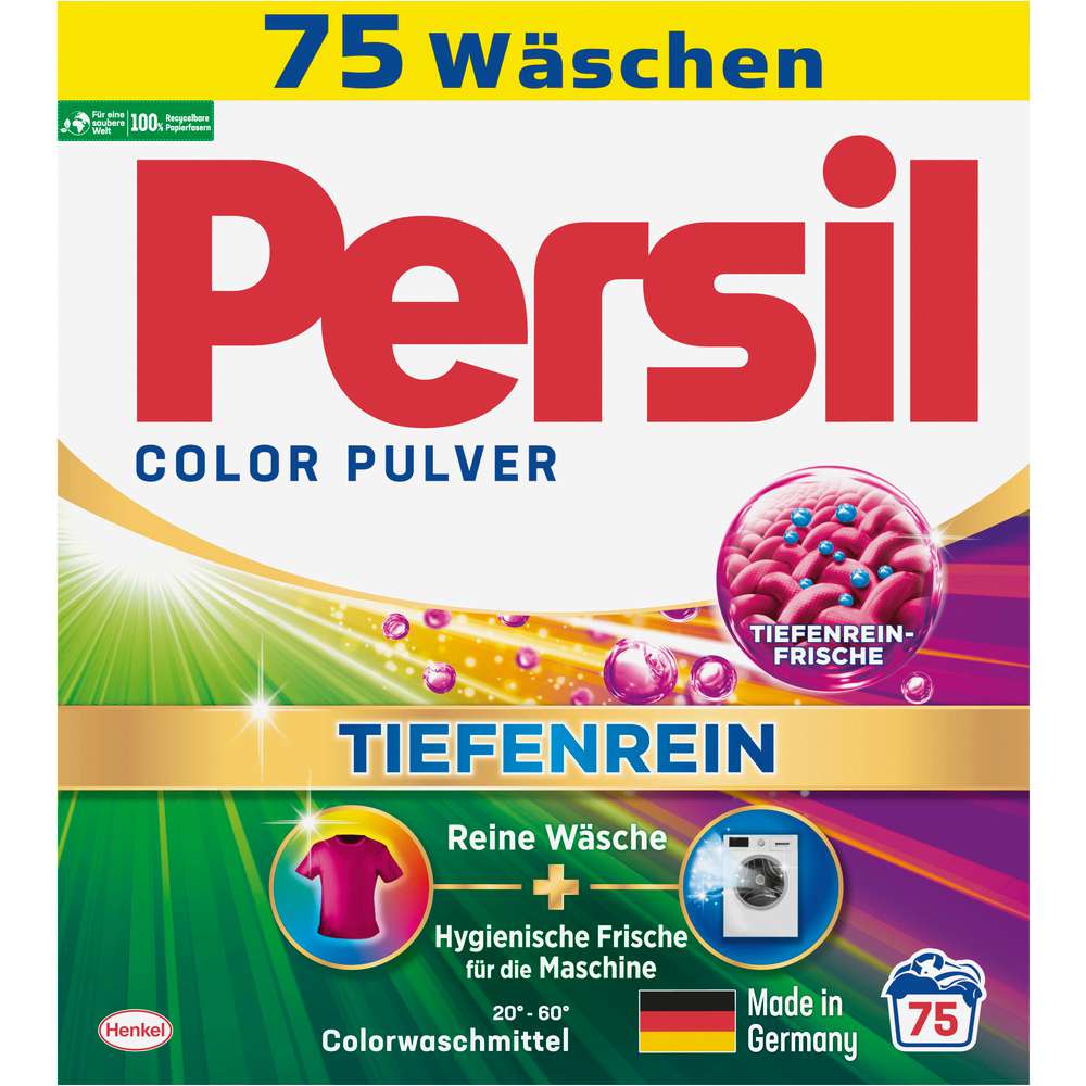 Produktabbildung Persil Color-Waschmittel, Pulver, Tiefenrein