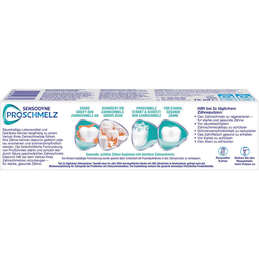 Produktabbildung Sensodyne Zahncreme ProSchmelz Zahnfleisch Plus
