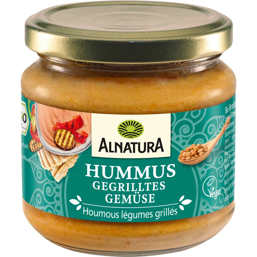 Produktabbildung Alnatura Bio Hummus, Gegrilltes Gemüse