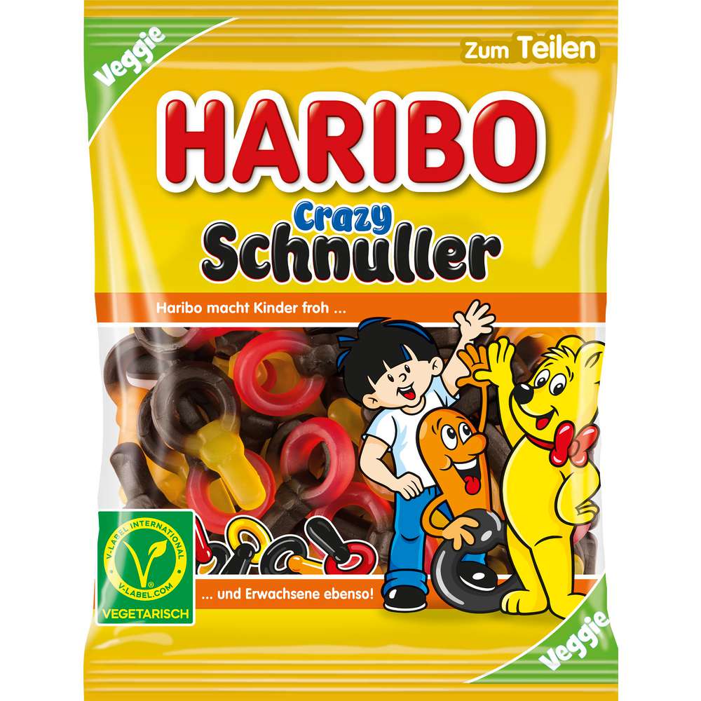 Produktabbildung Haribo Lakritze Crazy Schnuller