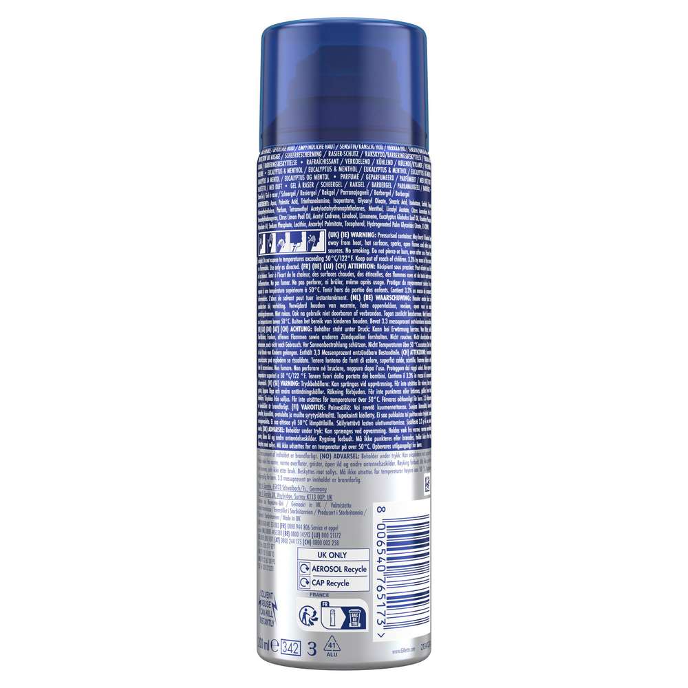 Produktabbildung Gillette Rasiergel, Cooling