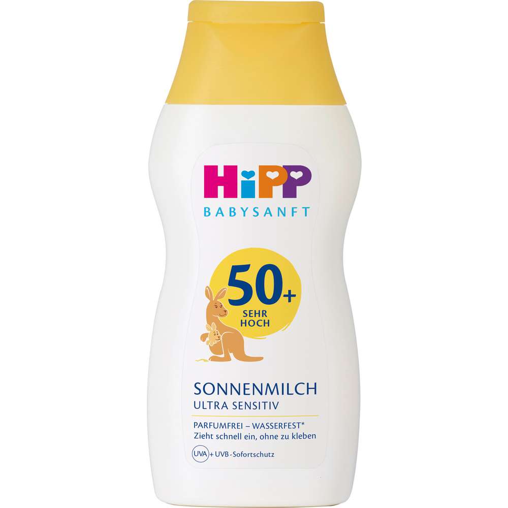 Produktabbildung Hipp Sonnenmilch Babysanft, LSF 50+
