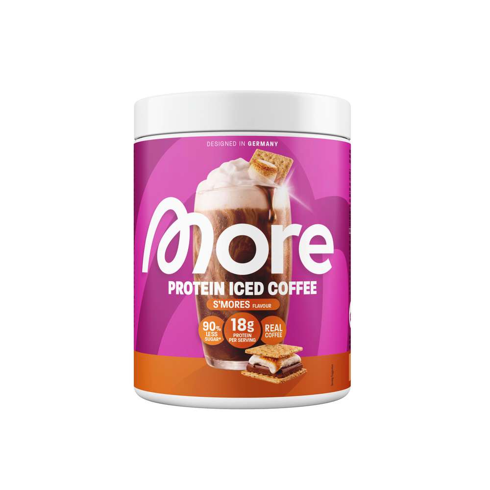 Produktabbildung More Protein Pulver Iced Coffee, S'Mores 