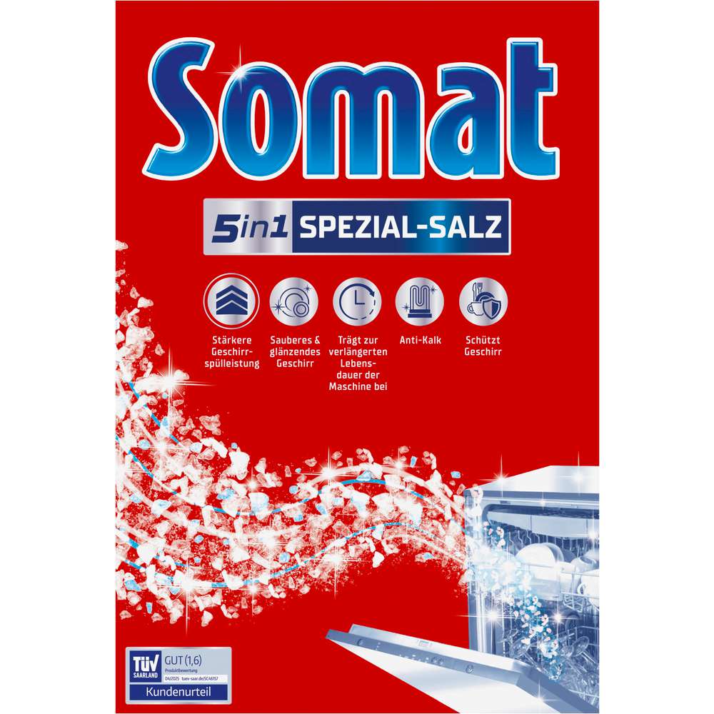 Produktabbildung Somat Spezial Spülmaschinensalz 5in1