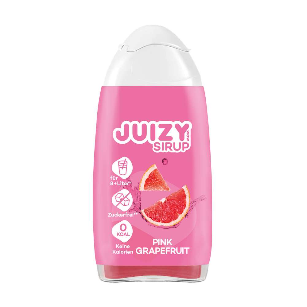 Produktabbildung Juizy Wow Sirup Pink Grapefruit