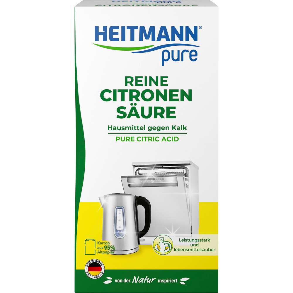 Produktabbildung Heitmann Reine Citronensäure, gegen Kalk
