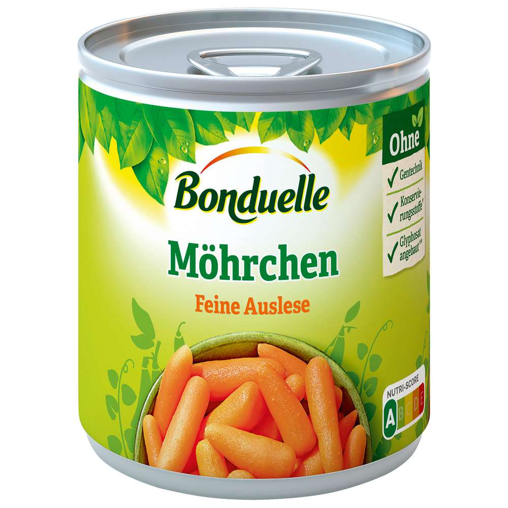 Produktabbildung Bonduelle Möhrchen, zart & extra fein