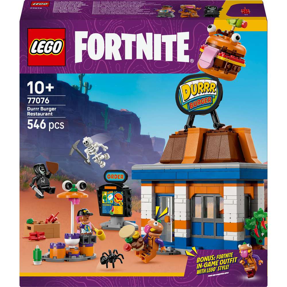 Produktabbildung Lego LEGO Fortnite Durrr Burger Restaurant 77076