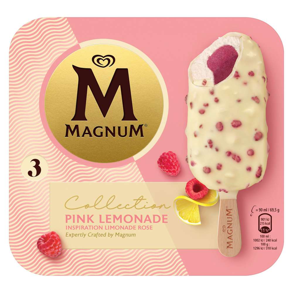 Produktabbildung Magnum Stiel-Eis Euphoria, Pink Lemonade