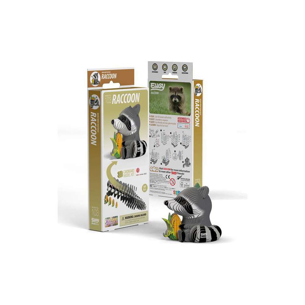 Produktabbildung Carletto 3D Bastelset Waschbär