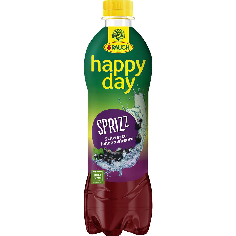 Produktabbildung Rauch Happy Day Sprizz, Schwarze Johannisbeere