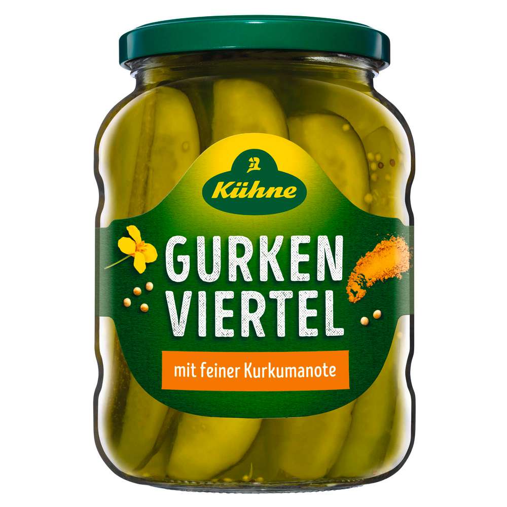 Produktabbildung Kühne Gurkenviertel